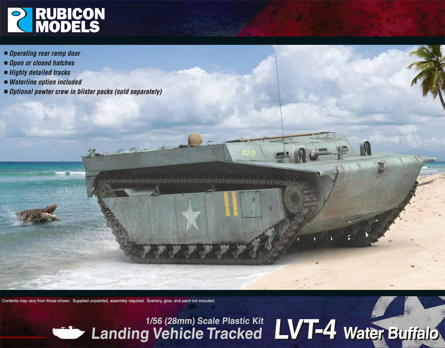 Rubicon Models 1/56 280068 - LVT-4 Water Buffalo