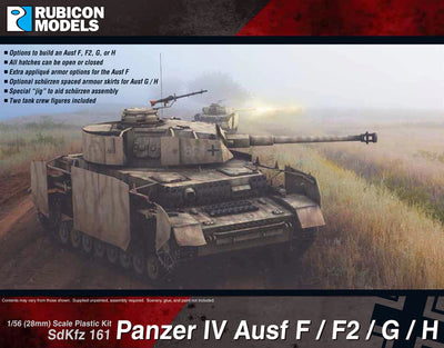 Rubicon Models 1/56 280077 - Panzer IV Ausf F/F2/G/H