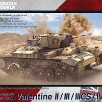 Rubicon Models 1/56 280097 - Valentine II/III/IIIcs/IV/V