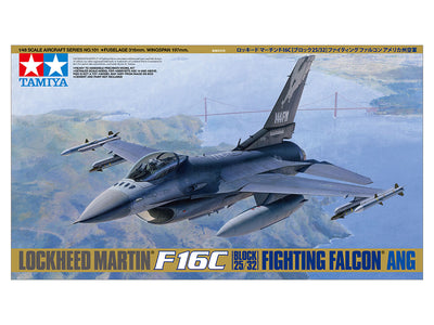 Tamiya 1/48 MARTIN® F-16®C [BLOCK 25/32] FIGHTING FALCON® ANG 61101