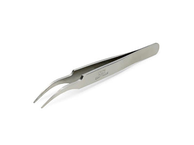 Tamiya HG Angled Tweezers - Round Tip 74108