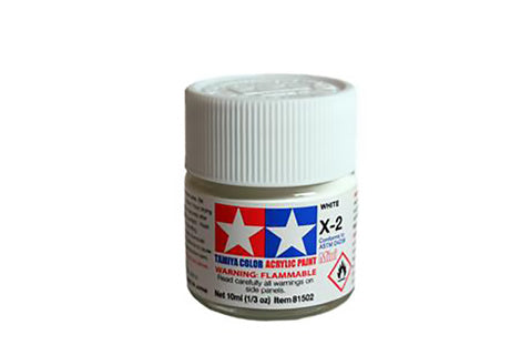 Tamiya 10ml Acrylic Paint X-2 White