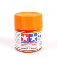 Tamiya 10ml Acrylic Paint X-6 Orange