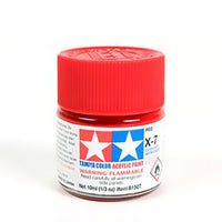 Tamiya 10ml Acrylic Paint X-7 Red