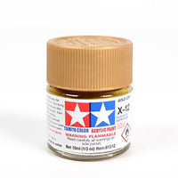 Tamiya 10ml Acrylic Paint X-12 Gold Leaf