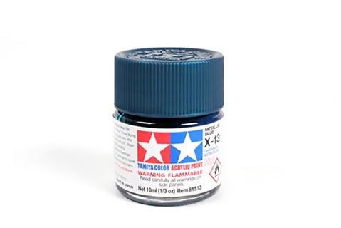 Tamiya 10ml Acrylic Paint X-13 Metallic Blue