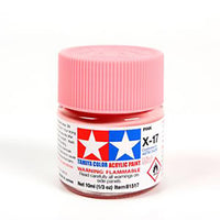 Tamiya 10ml Acrylic Paint X-17 Pink