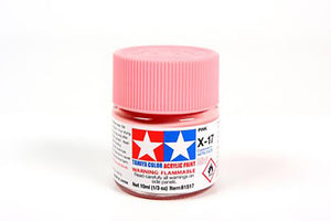 Tamiya 10ml Acrylic Paint X-17 Pink