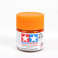 Tamiya 10ml Acrylic Paint X-26 Clear Orange