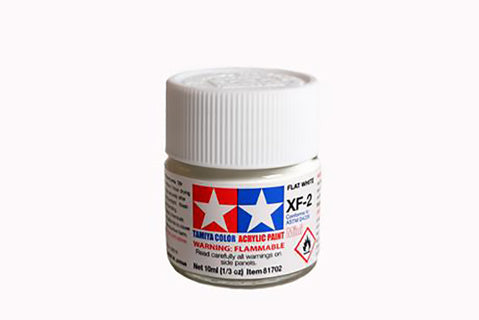 Tamiya 10ml Acrylic Paint XF-2 Flat White