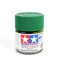 Tamiya 10ml Acrylic Paint XF-5 Flat Green