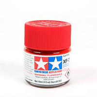 Tamiya 10ml Acrylic Paint XF-7 Flat Red