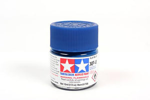 Tamiya 10ml Acrylic Paint XF-8 Flat Blue