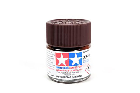 Tamiya 10ml Acrylic Paint XF-9 Hull Red