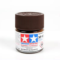 Tamiya 10ml Acrylic Paint XF-10 Flat Brown