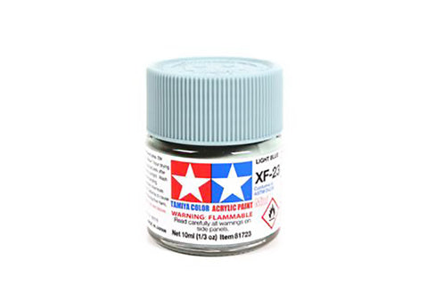 Tamiya 10ml Acrylic Paint XF-23 Light Blue