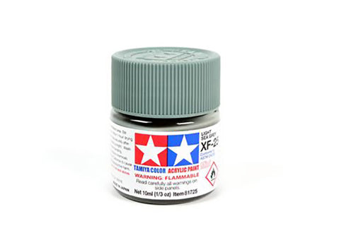 Tamiya 10ml Acrylic Paint XF-25 Light Sea Grey