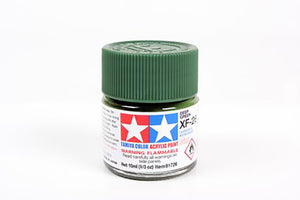 Tamiya 10ml Acrylic Paint XF-26 Deep Green