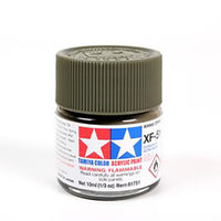 Tamiya 10ml Acrylic Paint XF-51 Khaki Drab