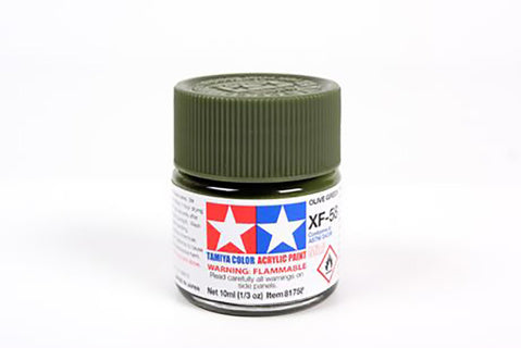 Tamiya 10ml Acrylic Paint XF-58 Olive Green