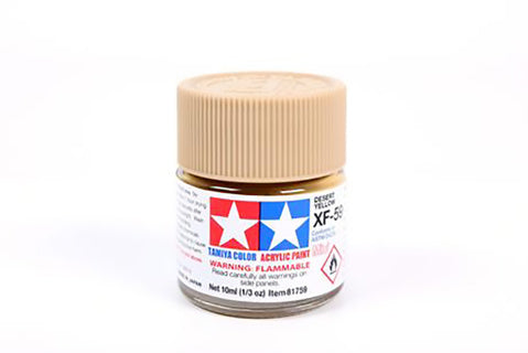 Tamiya 10ml Acrylic Paint XF-59 Desert Yellow