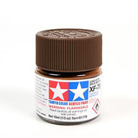 Tamiya 10ml Acrylic Paint XF-79 Lino Deck Brown