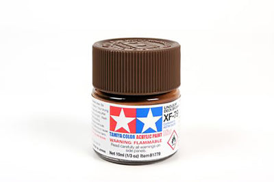 Tamiya 10ml Acrylic Paint XF-79 Lino Deck Brown