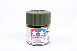 Tamiya 10ml Acrylic Paint XF-81 RAF Dark Green 2