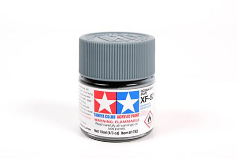 Tamiya 10ml Acrylic Paint XF-82 RAF Ocean Grey 2