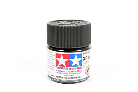 Tamiya 10ml Acrylic Paint XF-84 Dark Iron