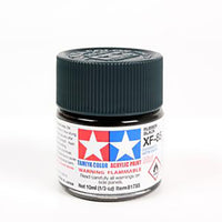 Tamiya 10ml Acrylic Paint XF-85 Rubber Black