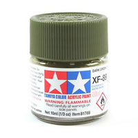 Tamiya 10ml Acrylic Paint XF-89 Dark Green 2