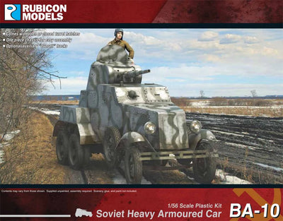 Rubicon Models 1/56 280085 - BA-10 Heavy Armoured Car