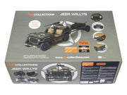 iXO Collections 1/8  WILLYS JEEP® with Trailer, 37mm Anti-tank Gun and M2 Machine gun - IXCJPWFK