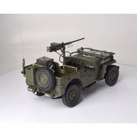 iXO Collections 1/8  WILLYS JEEP® with Trailer, 37mm Anti-tank Gun and M2 Machine gun - IXCJPWFK