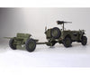 iXO Collections 1/8  WILLYS JEEP® with Trailer, 37mm Anti-tank Gun and M2 Machine gun - IXCJPWFK