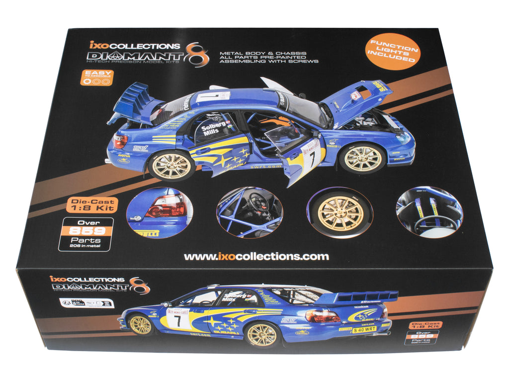 iXO Collections 1/8  Subaru Impreza Monte Carlo Rally Solberg & Mills - IXCSUBFK