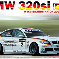 NUNU 1/24 BMW 320si E90 WTCC Brands Hatch 2008 Winner NU24037