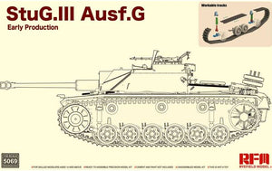 Ryefield Models 1/35 StuG. III Ausf. G Early Prod w/workable track links RM5069