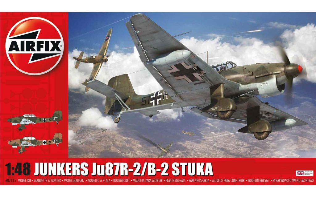 Airfix 1/48 Junkers Ju87R-2/B-2 Stuka A07115