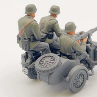 Rubicon Models 1/56 280051 - German Motorcycle R75 with Sidecar (ETO)