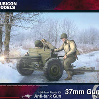 Rubicon Models 1/56 280103 M3 37mm AT Gun with Crew