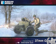 Rubicon Models 1/56 280103 M3 37mm AT Gun with Crew