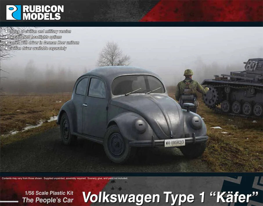 Rubicon Models 1/56 280081 - Volkswagen Type 1 "Kafer"