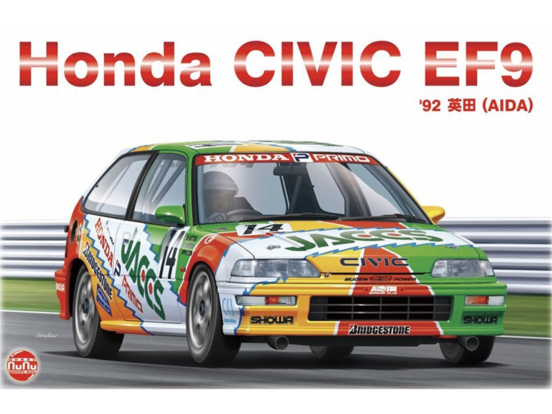 NUNU 1/24 Honda Civic Ef9 '92 Jtc (Aida) NU24021