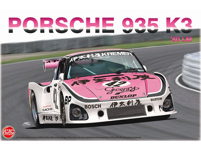 NUNU 1/24 Porsche 935 K3 1980 Lemans #42 NU24029