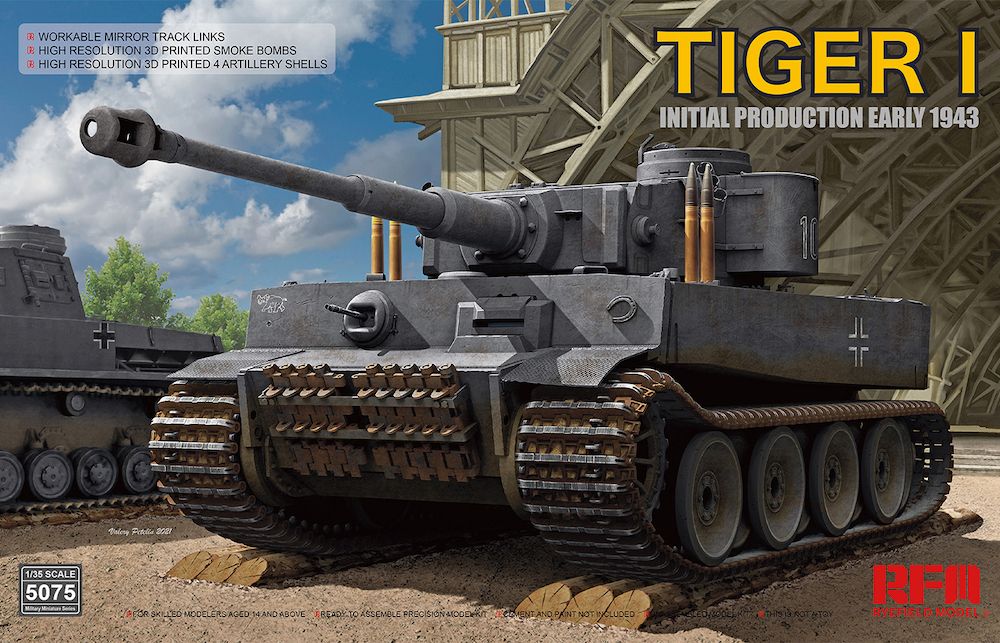 Ryefield Models 1/35 TIGER 1 INITIAL PRODUCTION EARLY 1943 RM5075