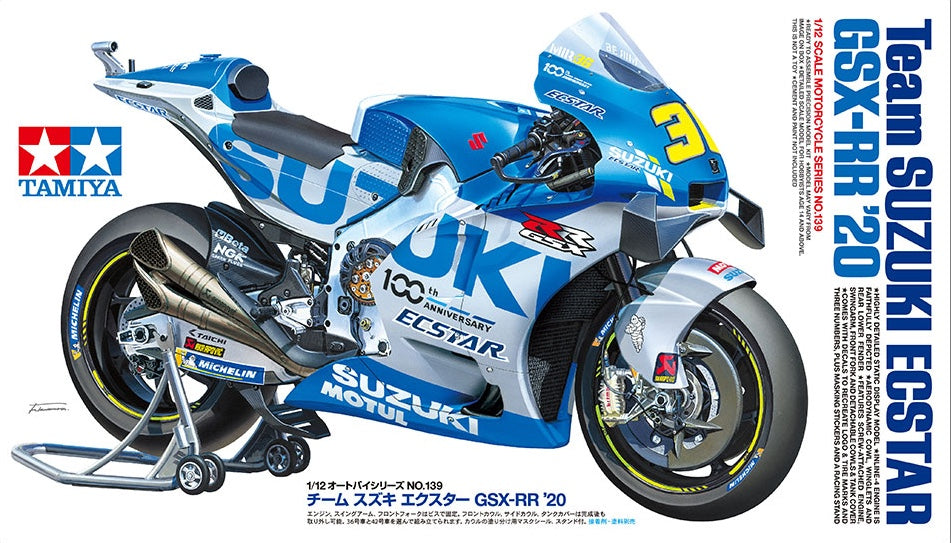 Tamiya 1/12 TEAM SUZUKI ECSTAR GSX-RR '20 14139