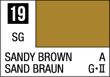 C-019 Sandy Brown 10ml