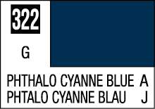 C-322 Phthalo Cyanne Blue 10ml